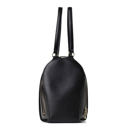 Louis Vuitton Epi Mabillon Backpack Black 1 of 5