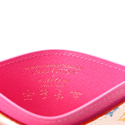 Louis Vuitton LV X TM Monogram Multicolor Card Holder Kawaii Pink 6 of 7