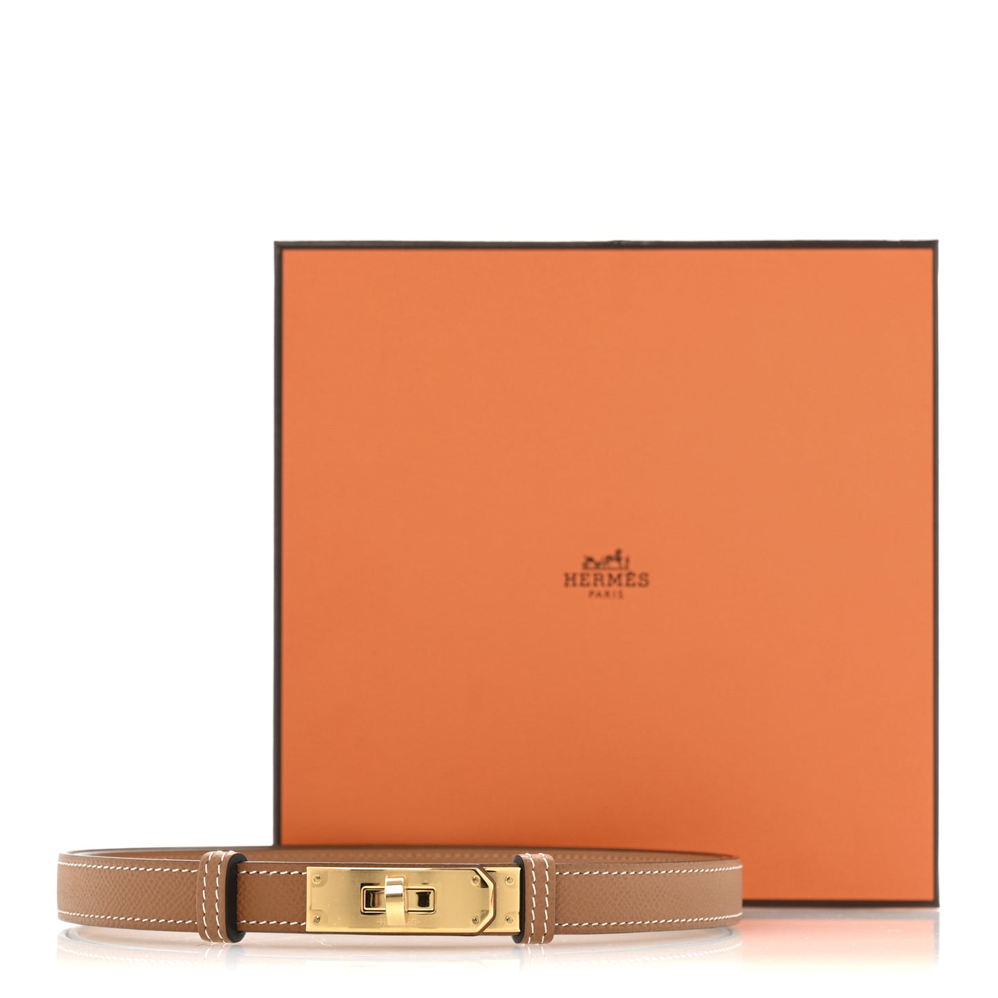 Epsom Kelly Belt Gold