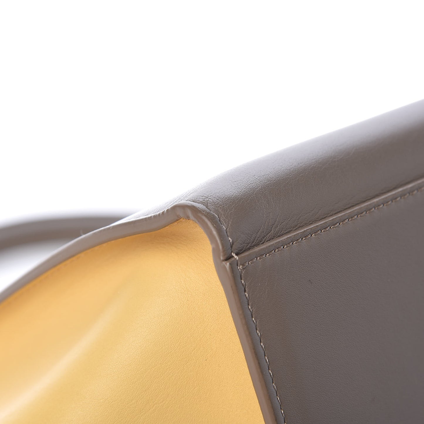 Smooth Calfskin Medium Tri-Color Trapeze Butter