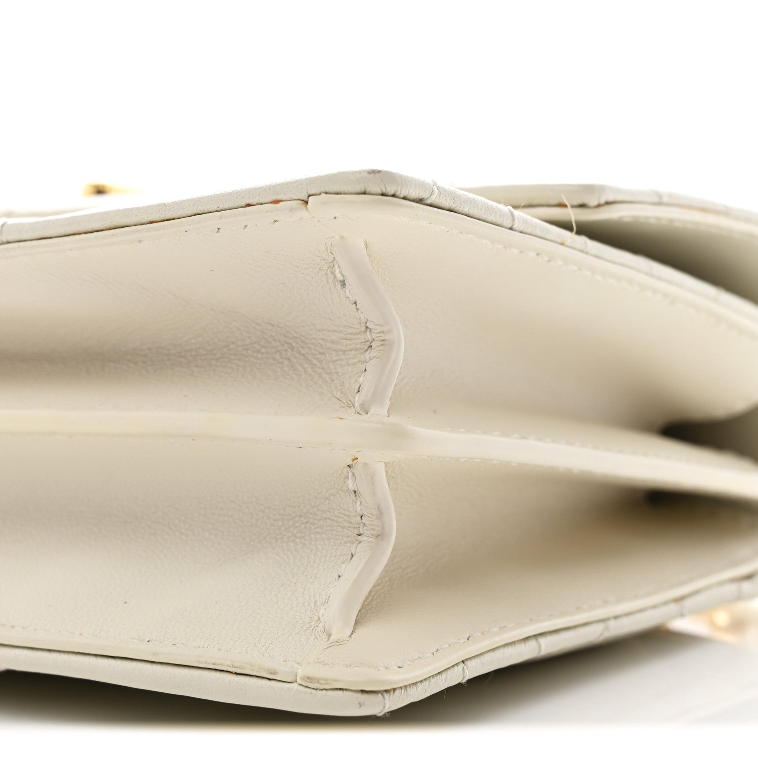 Christian Dior Lambskin Macrocannage Mini Miss Caro Bag Latte 11 of 14