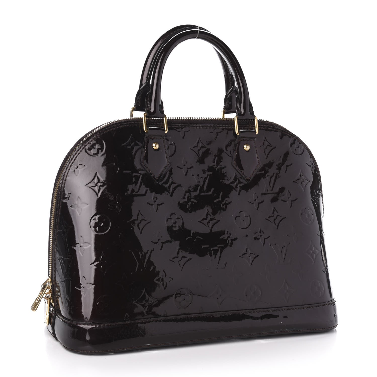 Louis Vuitton Vernis Alma PM Amarante 3 of 11