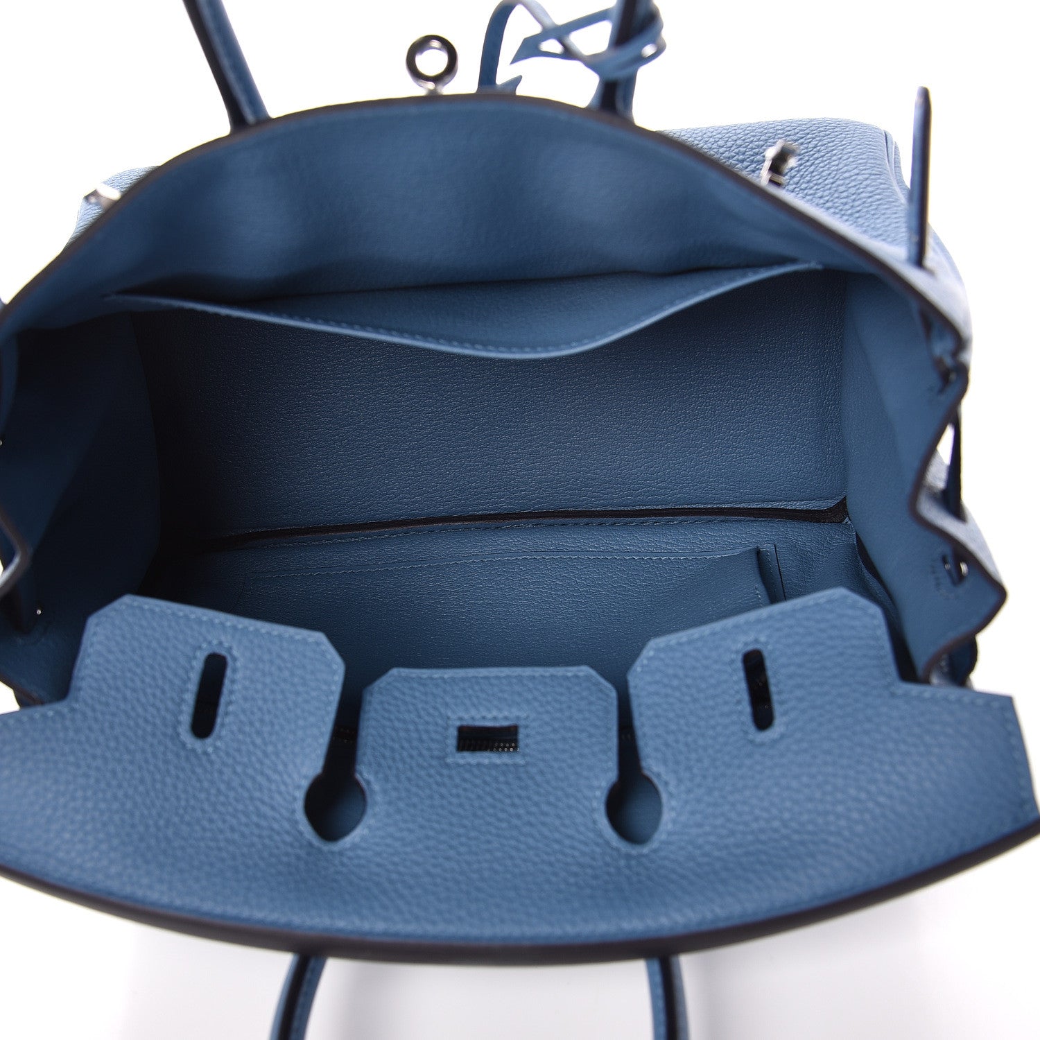 Hermes Togo Birkin 25 Azur 7 of 30