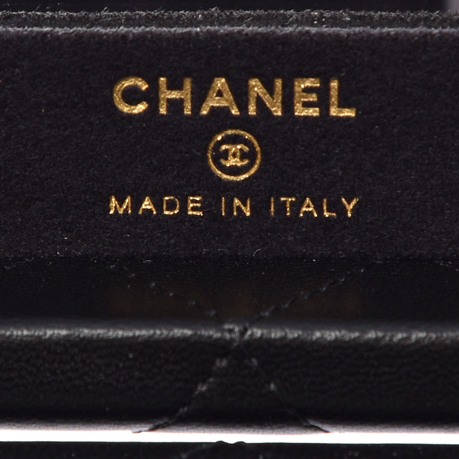 Chanel Lambskin Quilted Jewelry Case Black 6 of 12