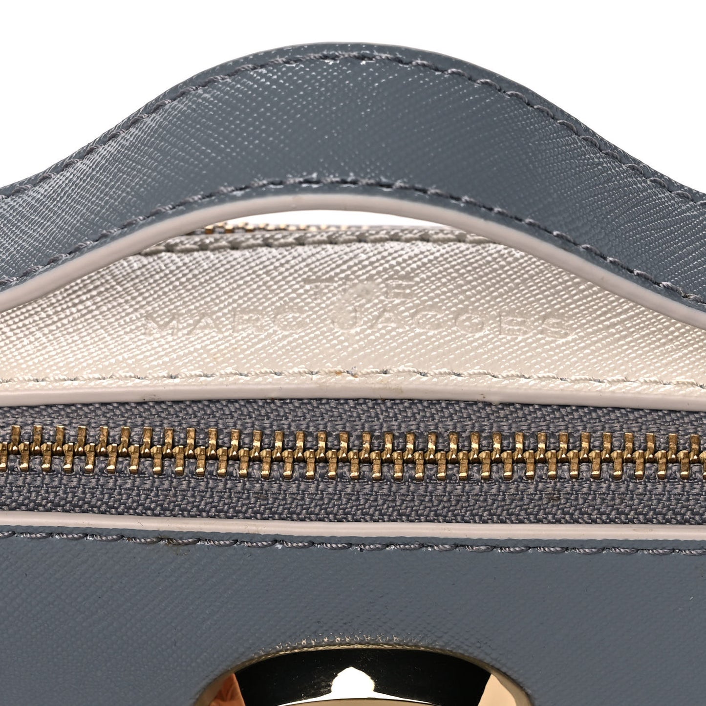 Saffiano Small Snapshot Camera Bag Rock Grey