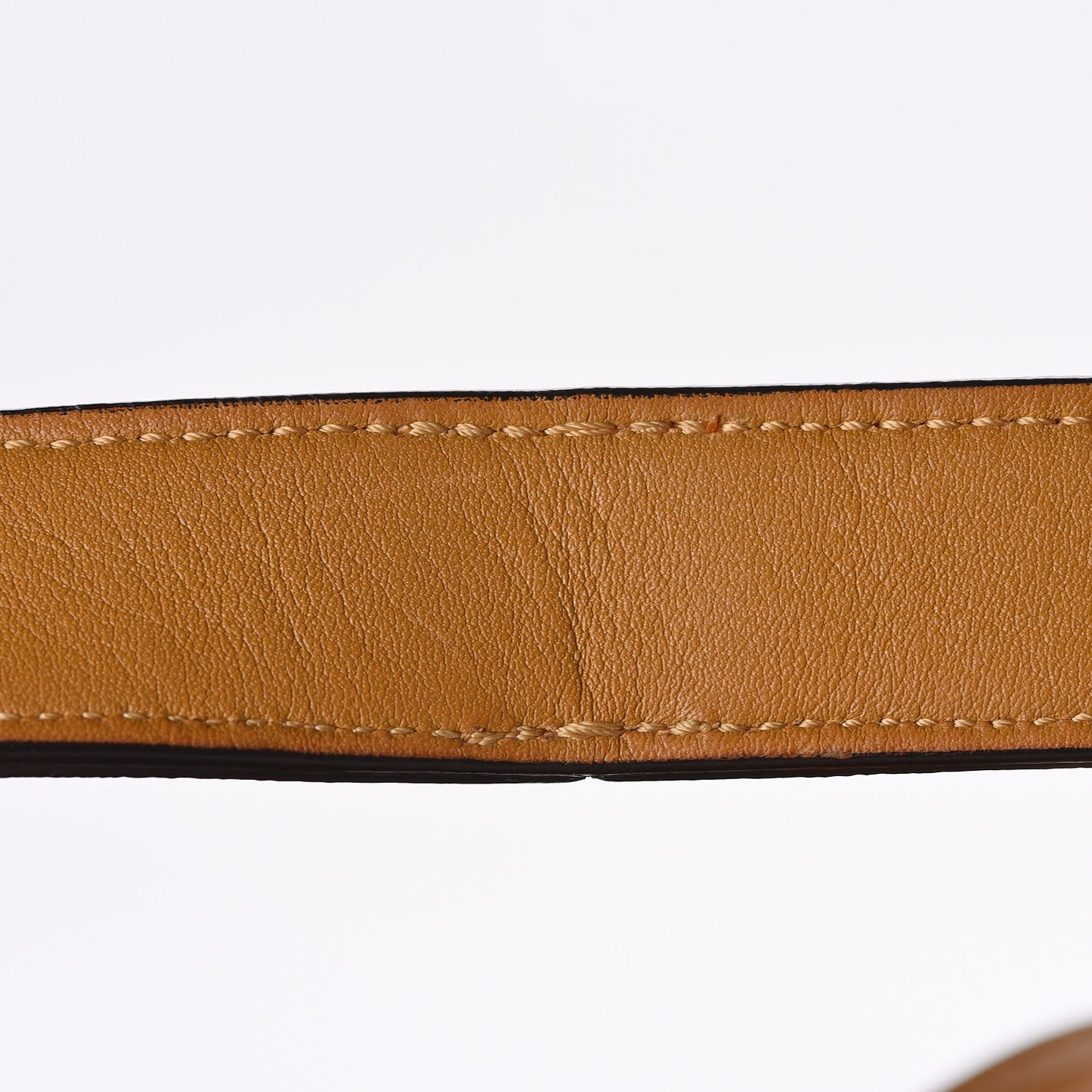 Supple Natural Calfskin Medium Tri-Fold Bag Blonde