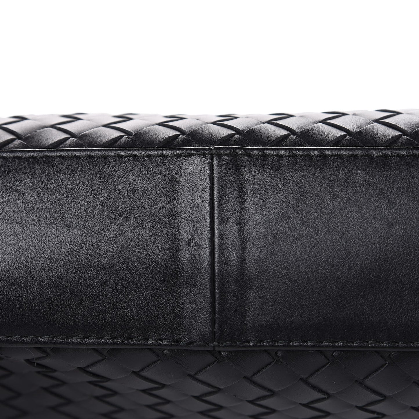 Nappa Intrecciato North West Tote Black