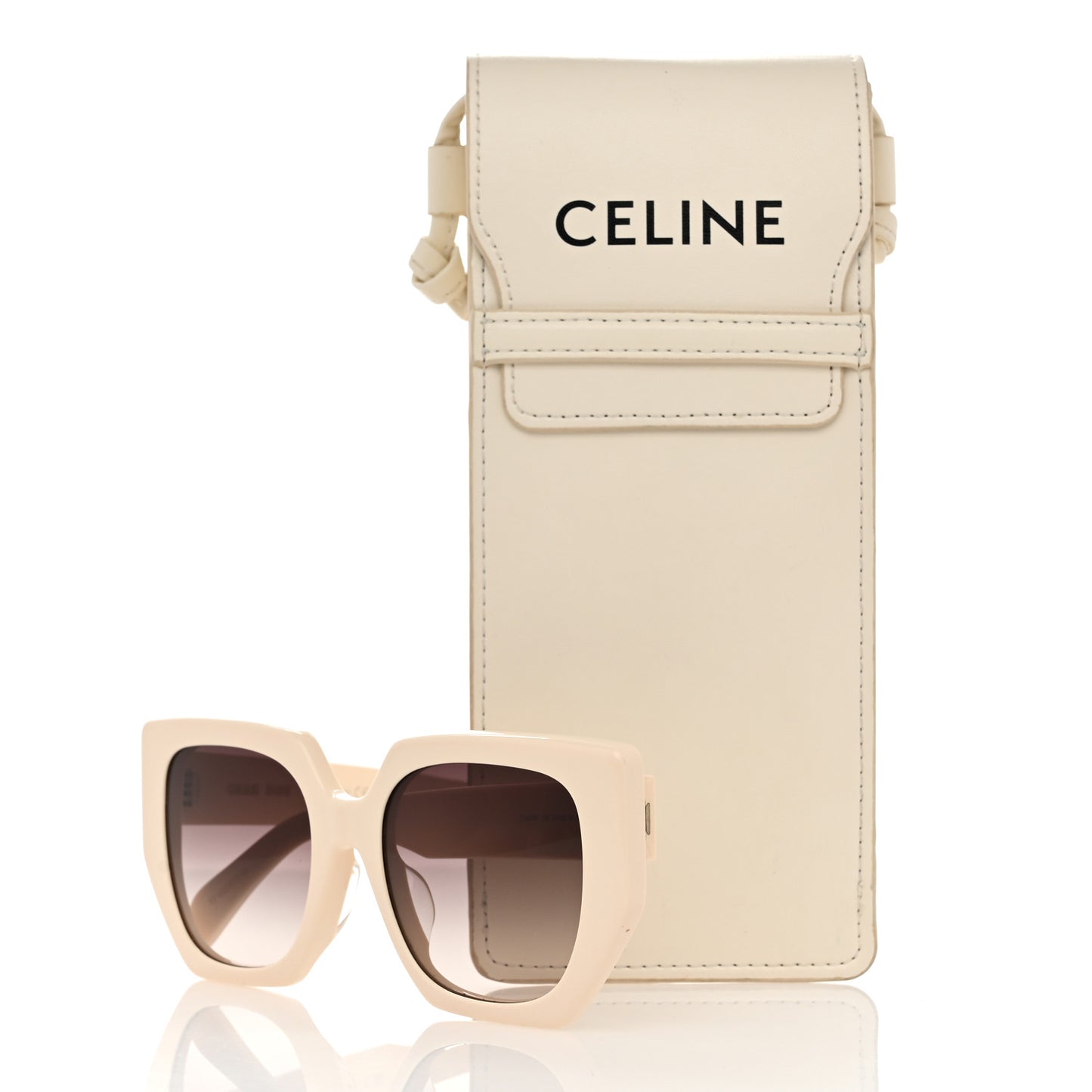Acetate Sunglasses CL40239F Ivory
