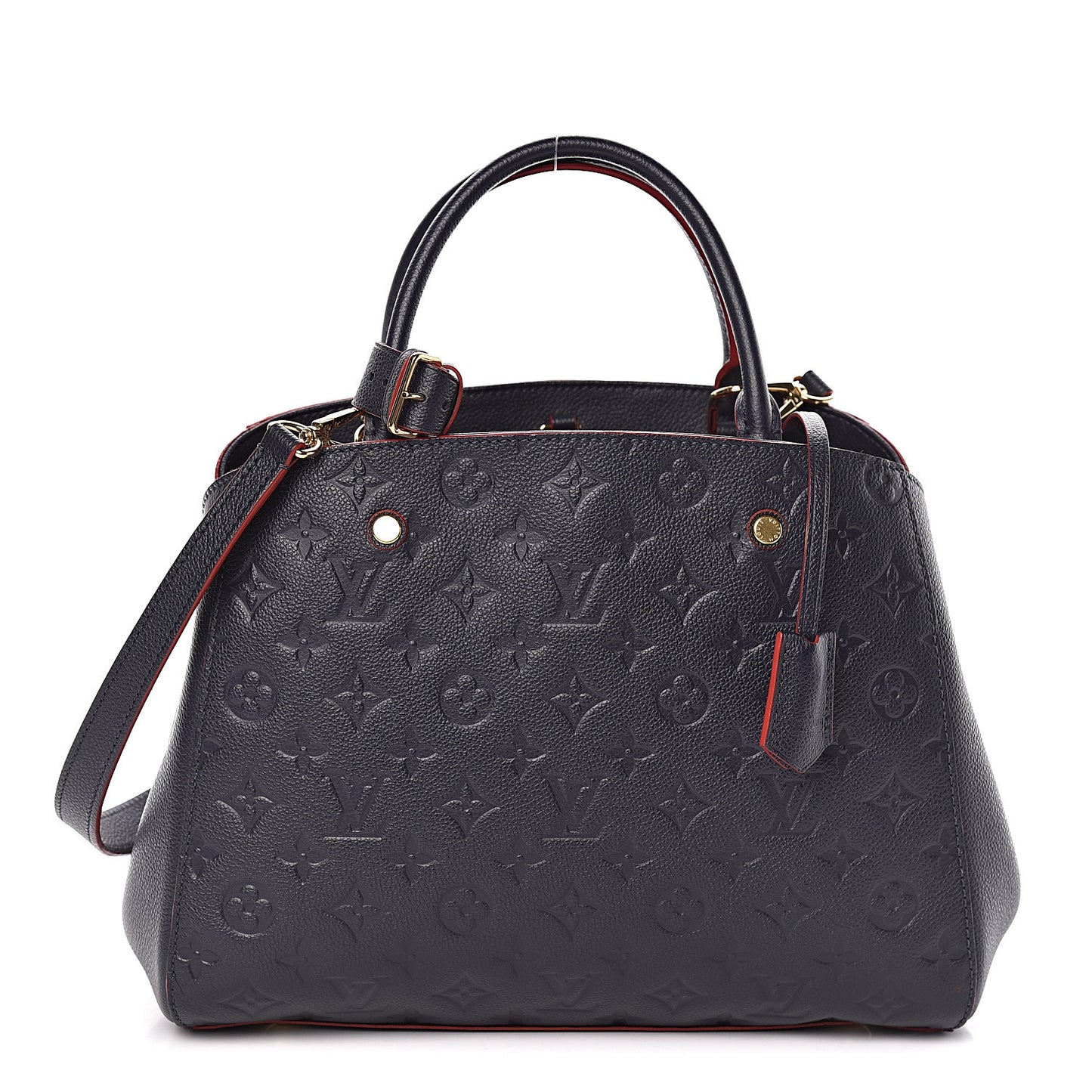 Empreinte Montaigne MM Marine Rouge