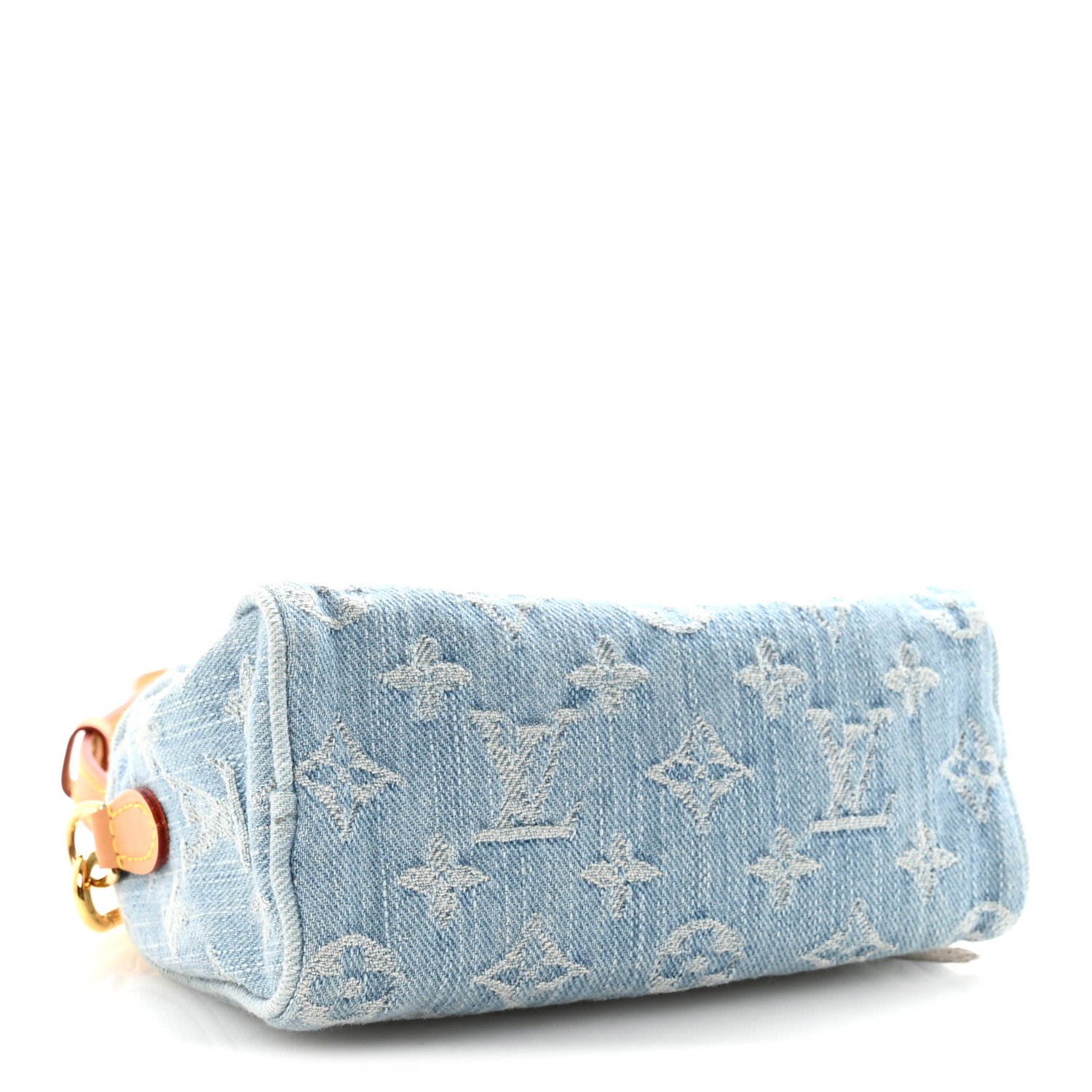 Louis Vuitton Monogram Denim Nano Speedy Sky Blue 4 of 9