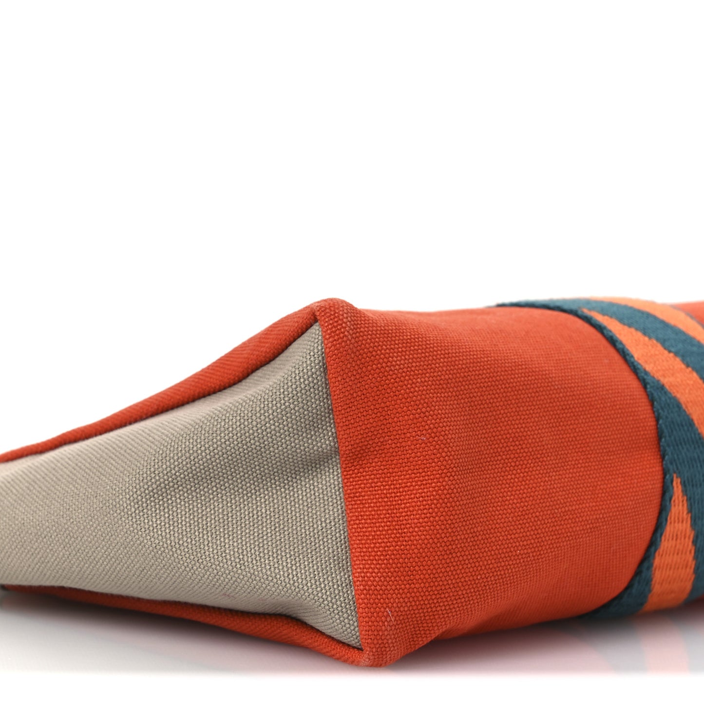 Canvas Jimetou PM Orange Feu Gris Ponce