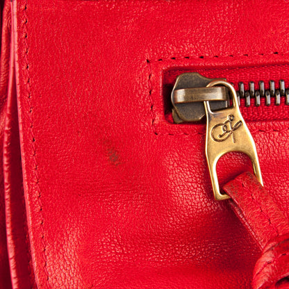 Proenza Schouler Lambskin Large PS1 Satchel Bright Red 14 of 14