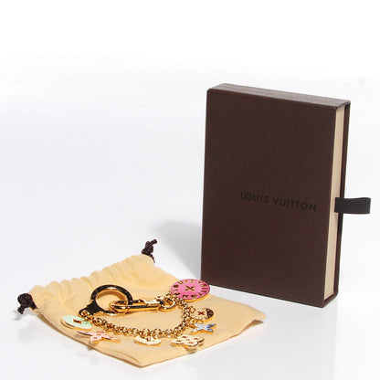 Louis Vuitton Enamel Looping Chain Key Ring Multicolor 5 of 5