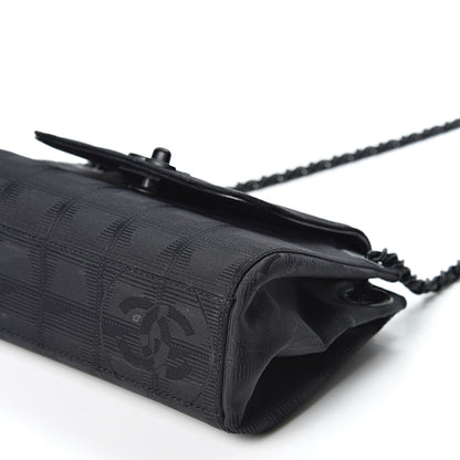 Chanel Nylon Mini Travel Accordion Flap Black 11 of 13