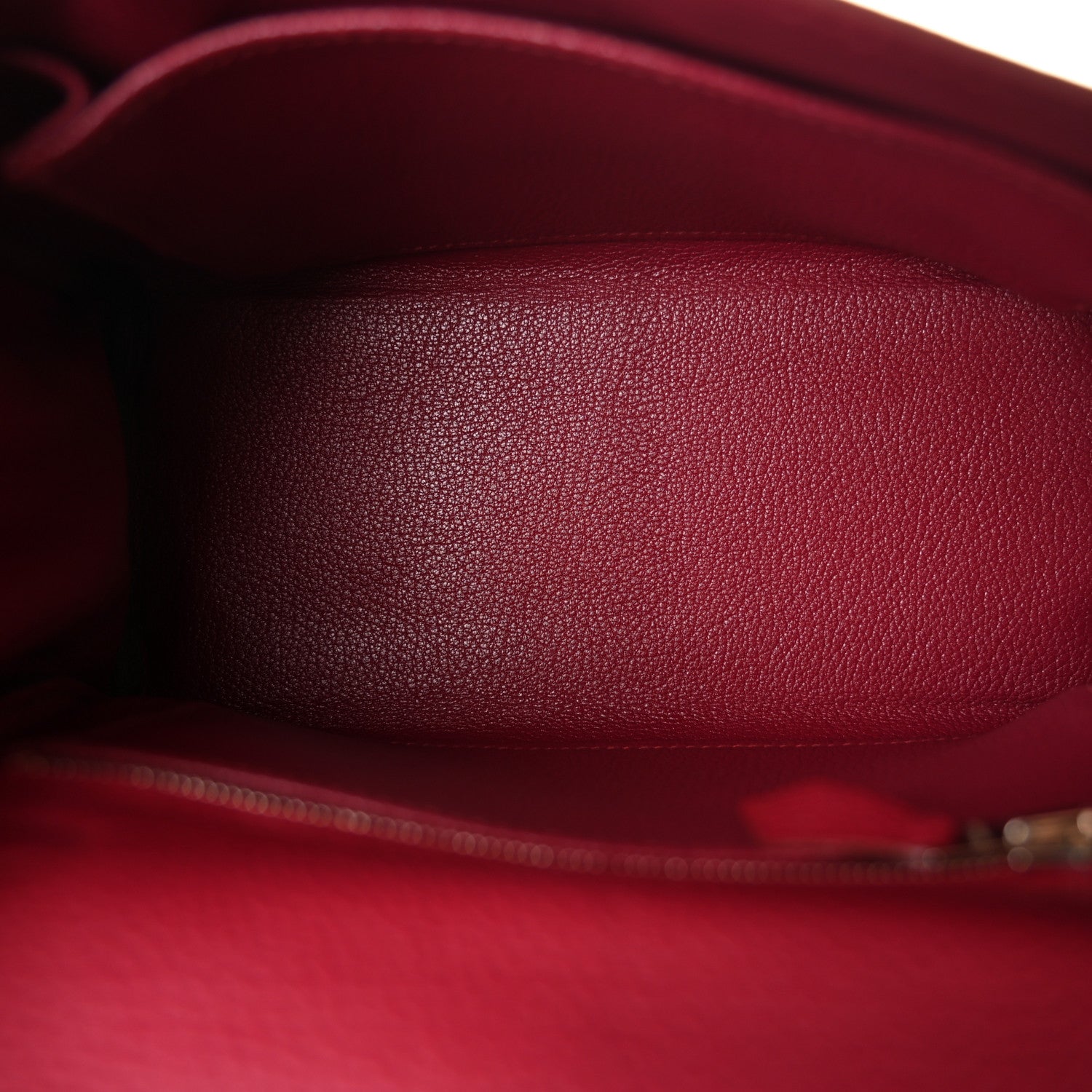 Hermes Togo Kelly Retourne 25 Rubis 4 of 9