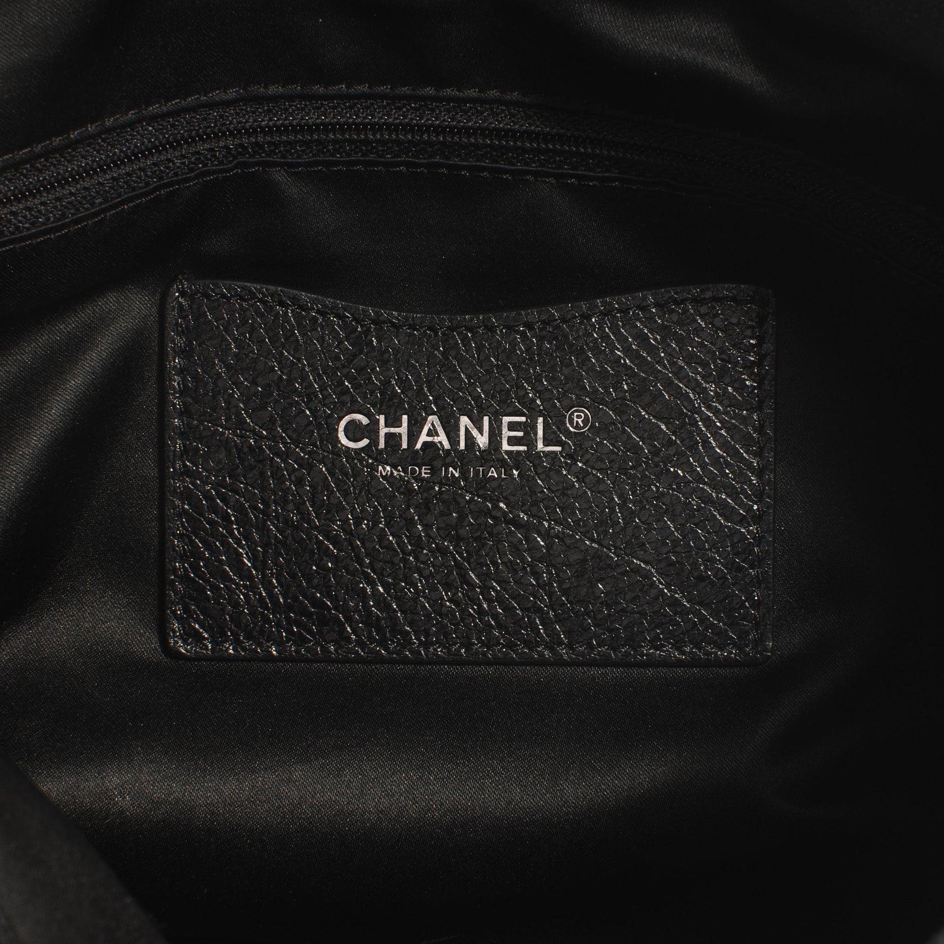 Chanel Glazed Calfskin On The Road XL Flap Black 6 of 8