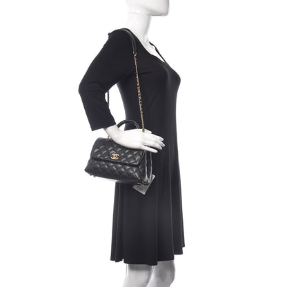 Chanel Caviar Quilted Mini Coco Handle Flap Black 2 of 10