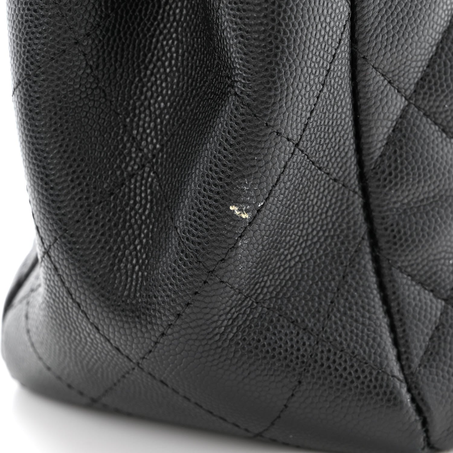 Chanel Caviar Quilted Large Shopping Tote Black 12 of 13