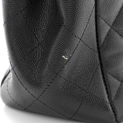 Chanel Caviar Quilted Large Shopping Tote Black 12 of 13