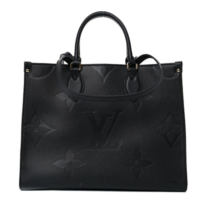 Louis Vuitton Empreinte Monogram Giant Onthego MM Black 1 of 11