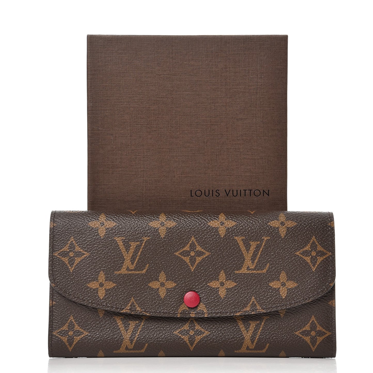 Monogram Emilie Wallet Fuchsia