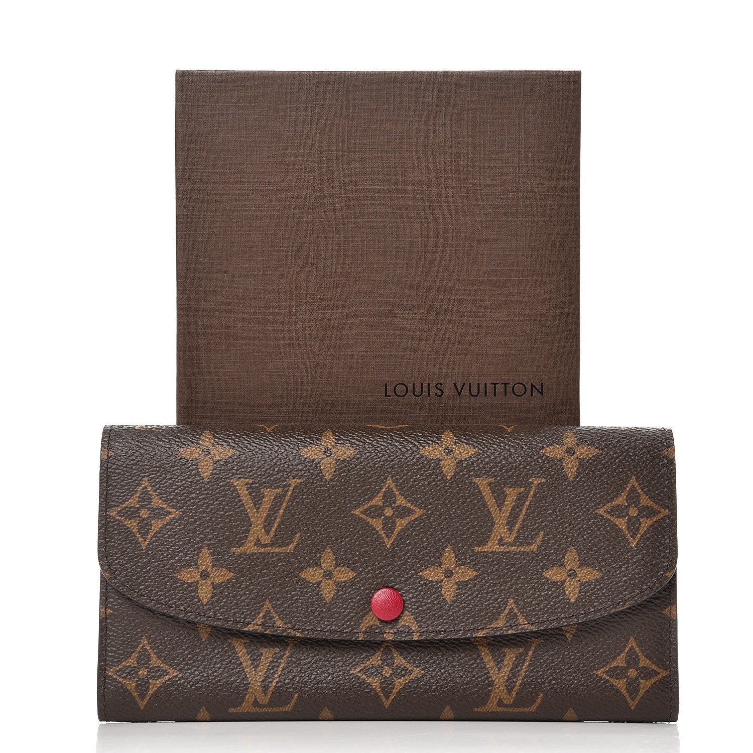 Louis Vuitton Monogram Emilie Wallet Fuchsia 7 of 7