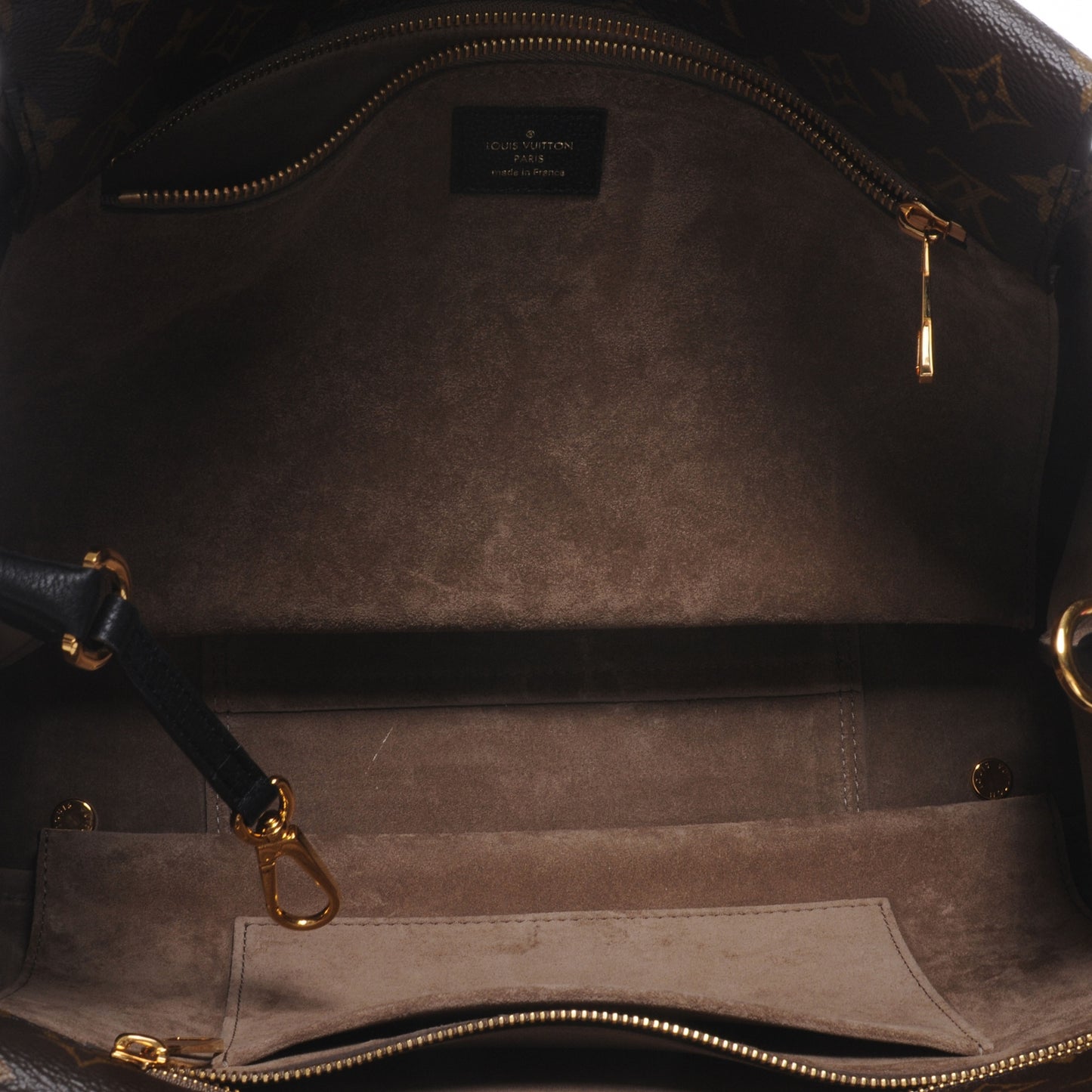 Monogram Tote W PM Black