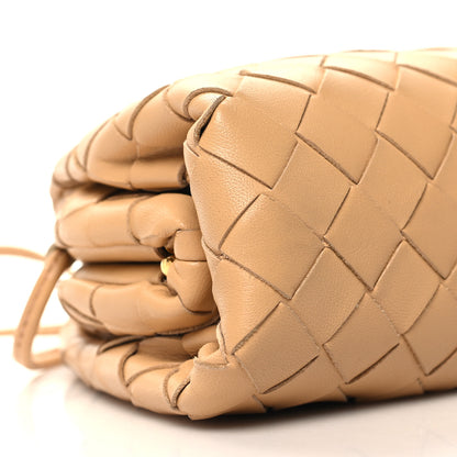 Bottega Veneta BOTTEGA VENETA Nappa Intrecciato The Mini Pouch Almond 9 of 11