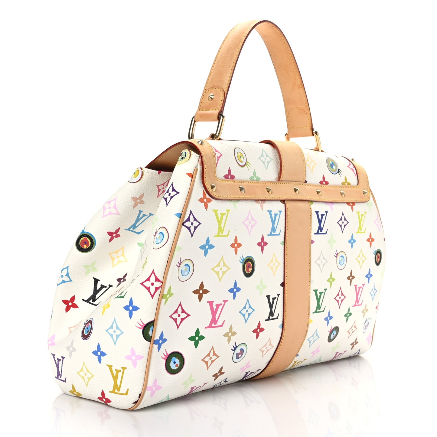 Monogram Multicolor Murakami Eye Love You White