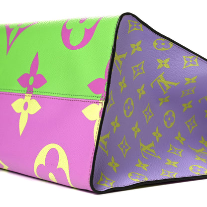 Louis Vuitton Monogram Giant Onthego GM Pink Lilac 9 of 12