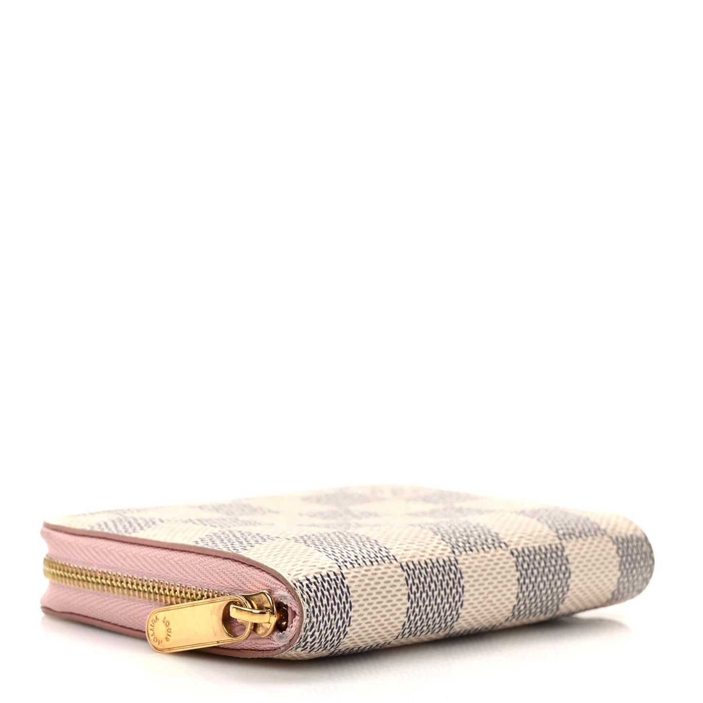 Damier Azur Zippy Coin Purse Rose Ballerine