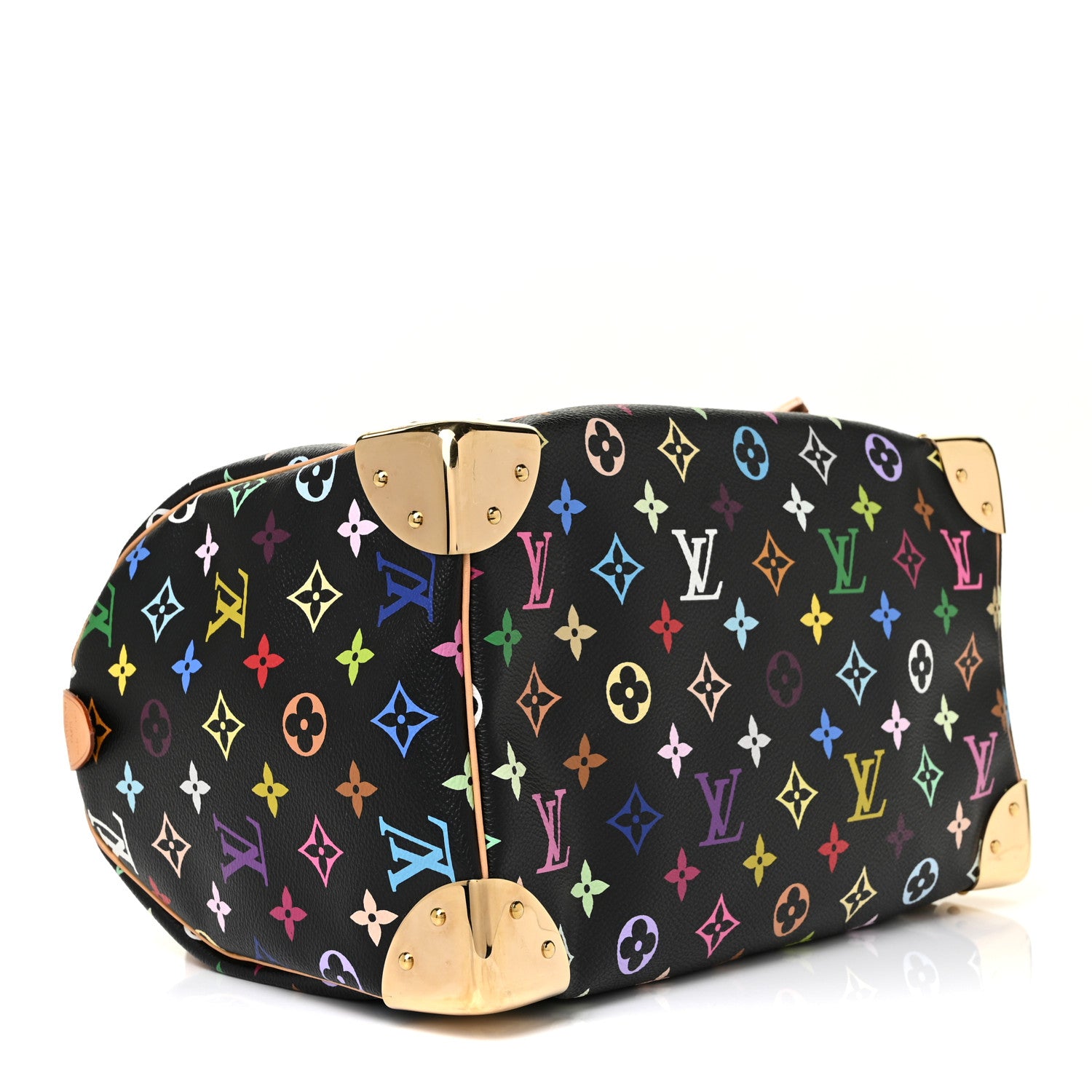 Louis Vuitton Monogram Multicolor Speedy 30 Black 4 of 21