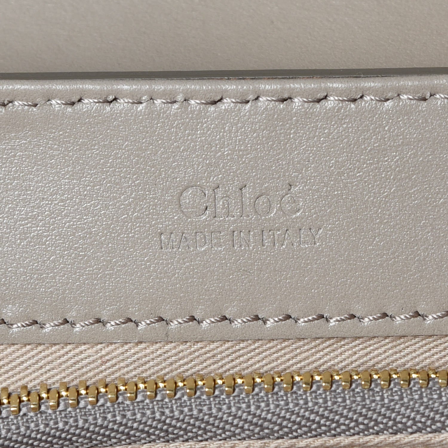 Chloe Calfskin Small C Double Carry Motty Grey 9 of 9