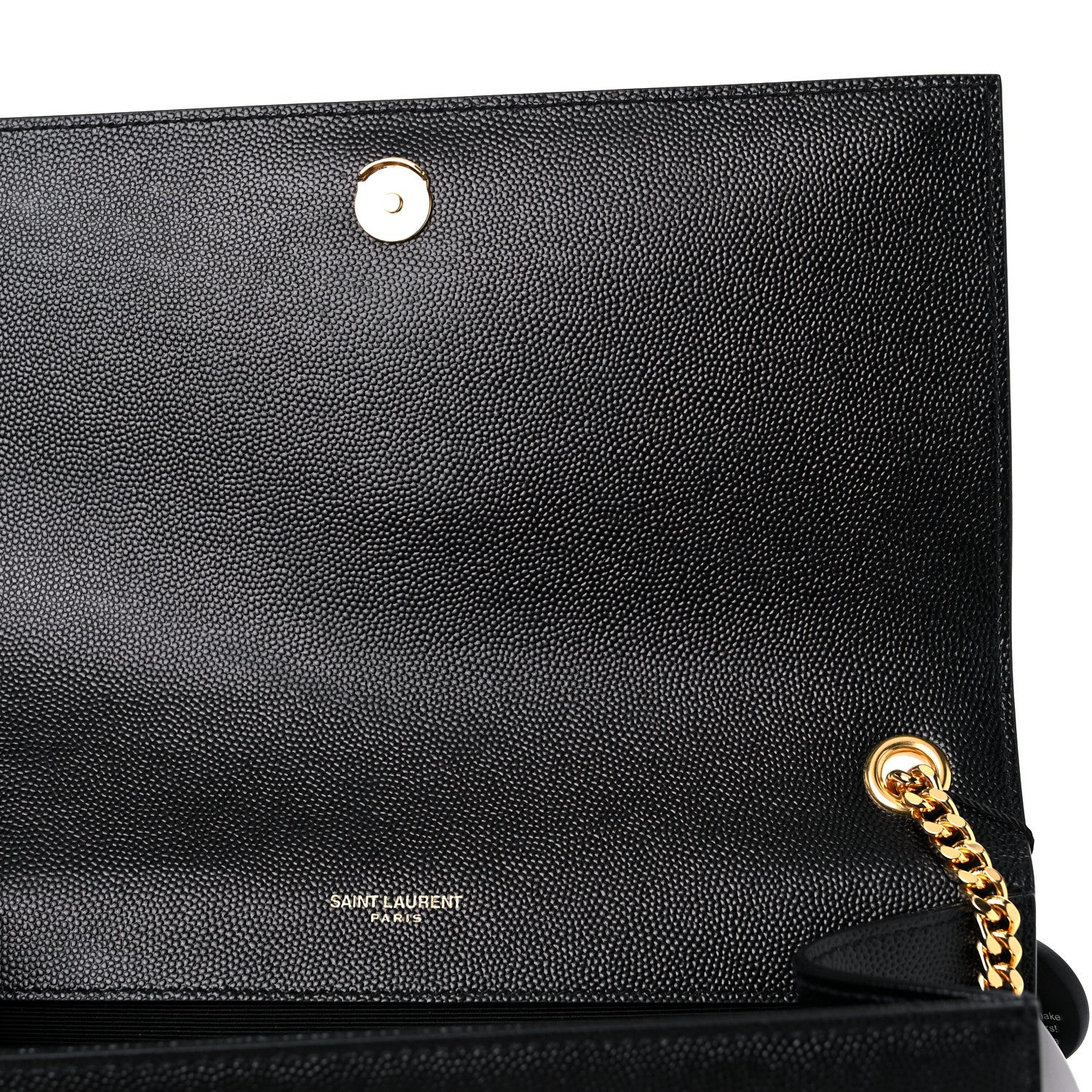 Saint Laurent Grain De Poudre Medium Classic Monogram Kate Satchel Black 12 of 15