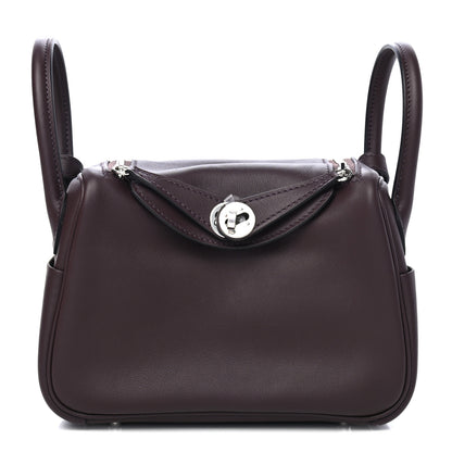Hermes Swift Mini Lindy 20 Rouge Sellier 1 of 4