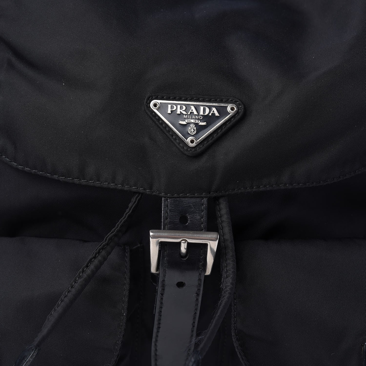 Prada Nylon Vela Medium Backpack Black 14 of 17
