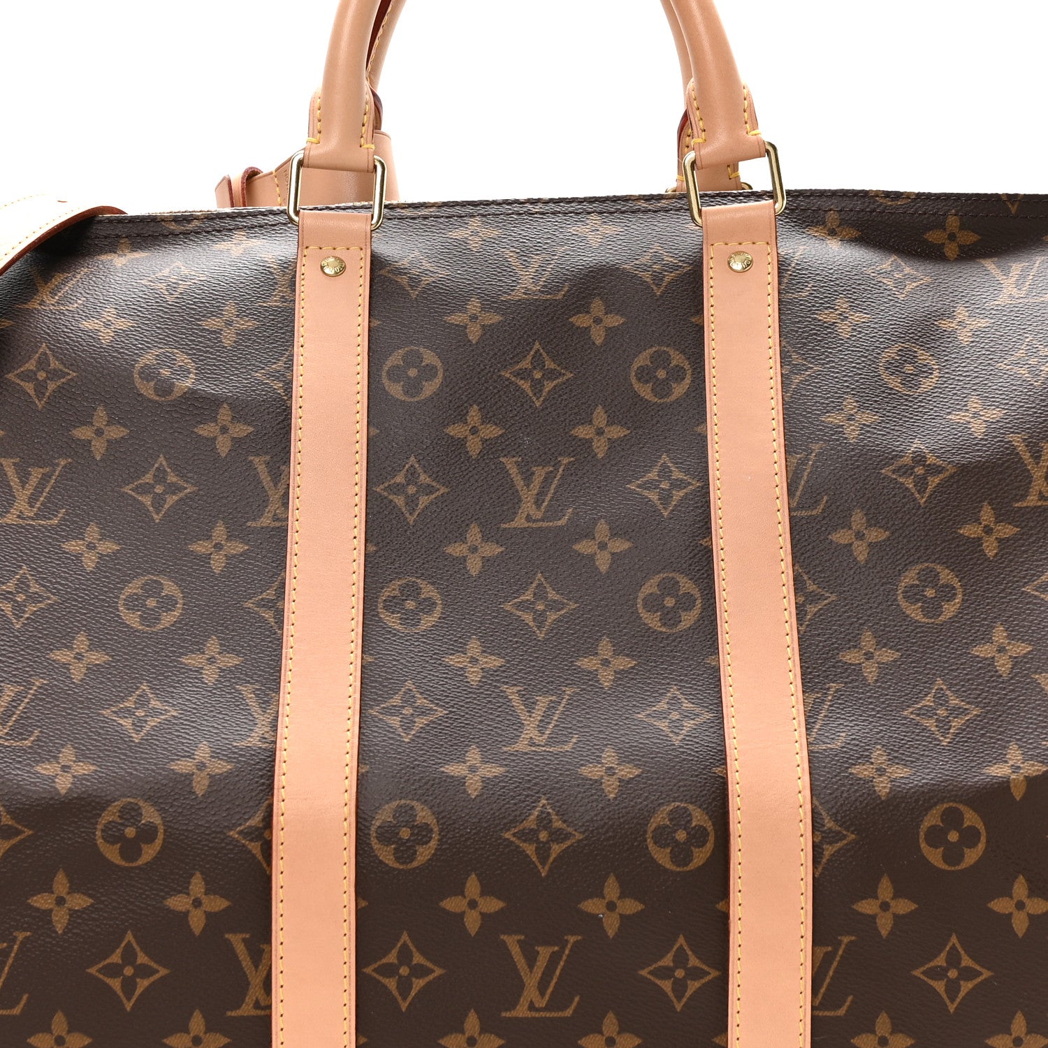Louis Vuitton Monogram Keepall Bandouliere 55 7 of 9
