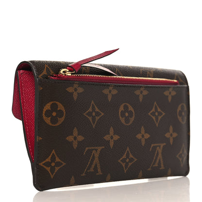Louis Vuitton Monogram Jeanne Wallet Fuchsia 4 of 8