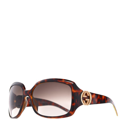 Gucci Acetate Square Frame GG 3164/S Sunglasses Havana 1 of 7