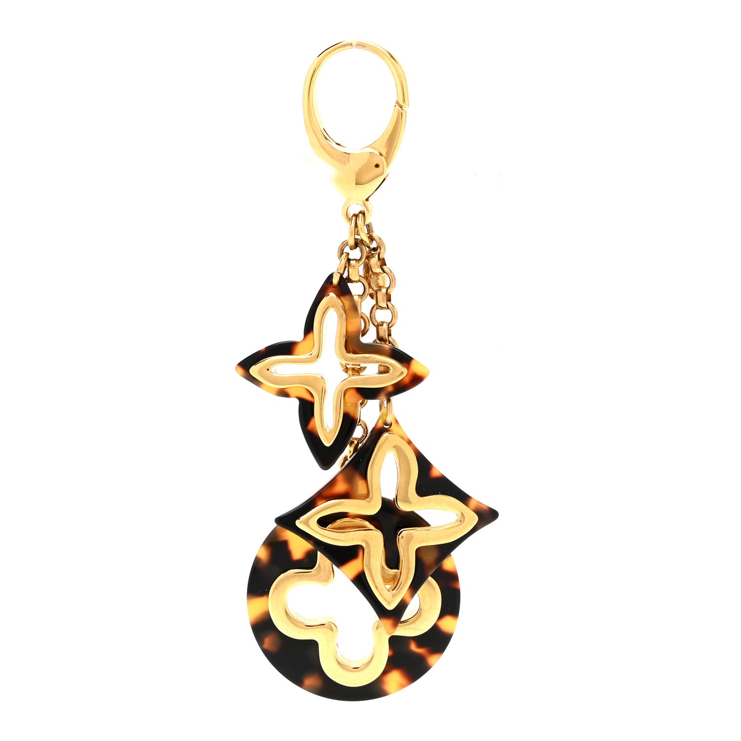 Insolence Bag Charm Ecaille