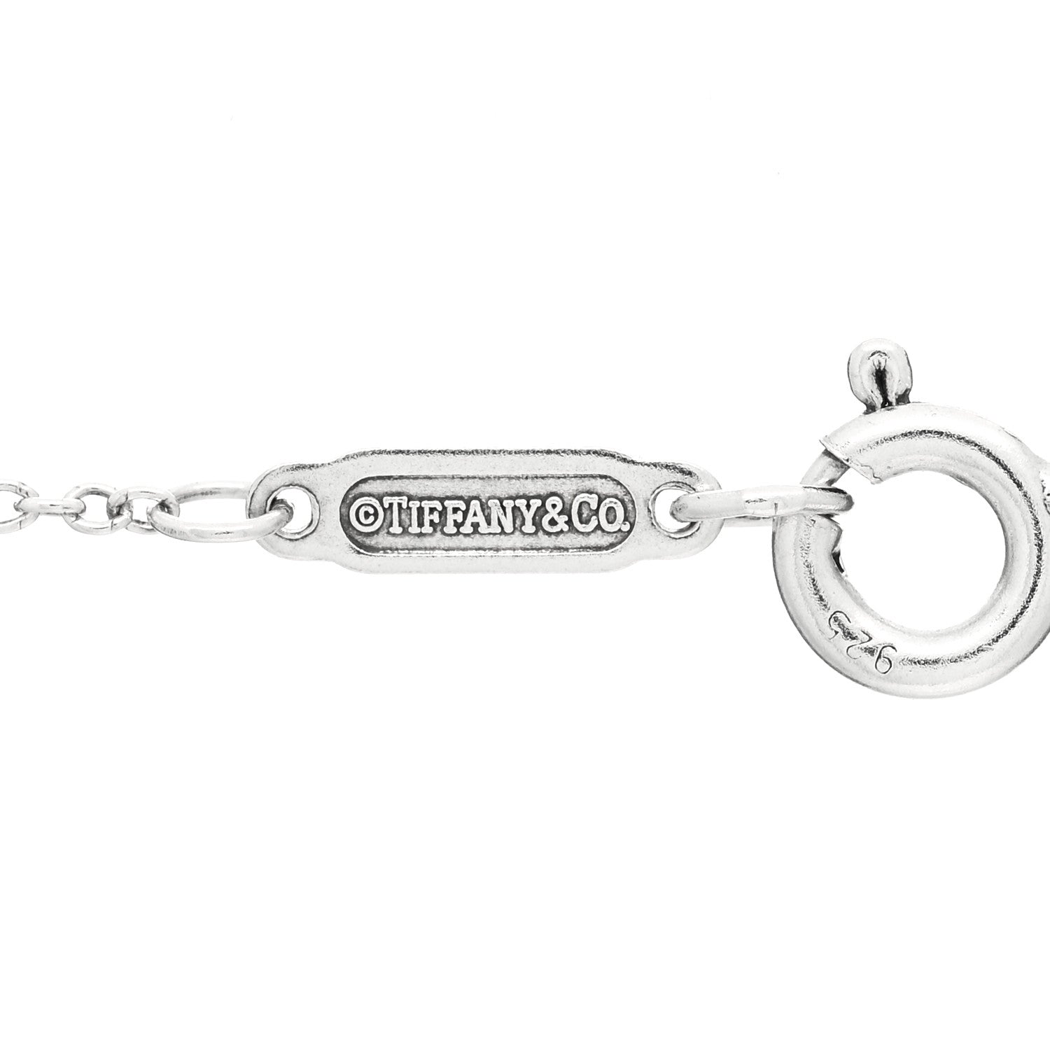 Tiffany Sterling Silver Small Return to Tiffany Heart Pendant Necklace 5 of 5