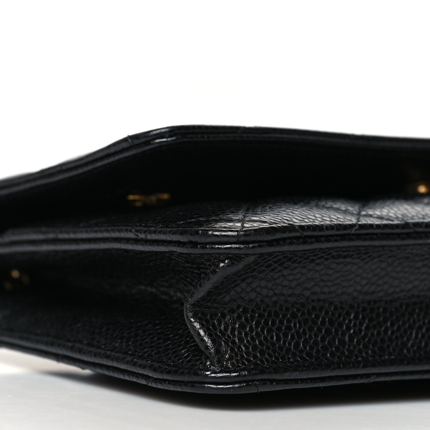 Chanel Caviar Quilted Wallet On Chain WOC Black 11 of 13