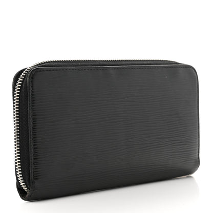 Louis Vuitton Epi Zippy Wallet Black 3 of 7
