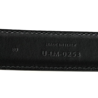 Celine Box Calfskin Medium 25mm Triomphe 80 32 Belt Black 6 of 8