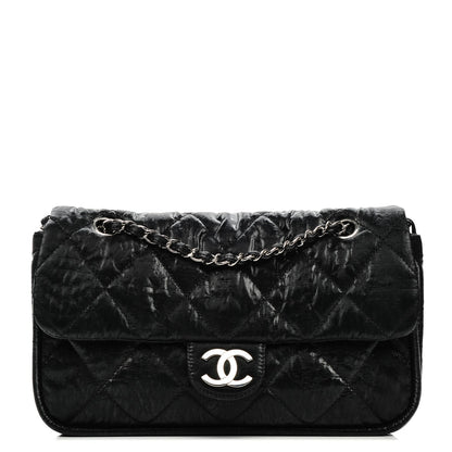 Chanel Coated Canvas Le Marais Flap Black 1 of 7