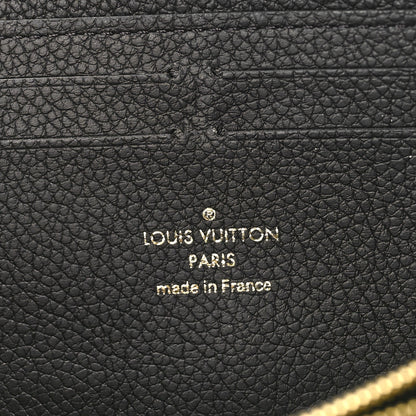 Louis Vuitton Empreinte Clemence Wallet Black 6 of 8