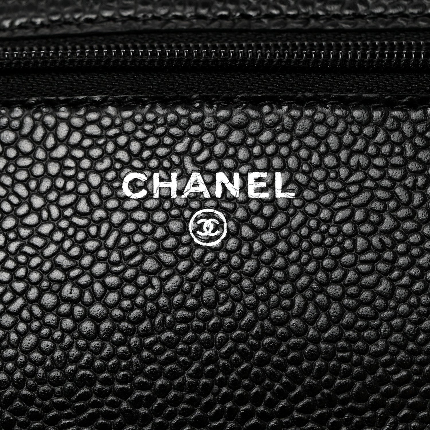Chanel Caviar Quilted Wallet On Chain WOC Black 5 of 11