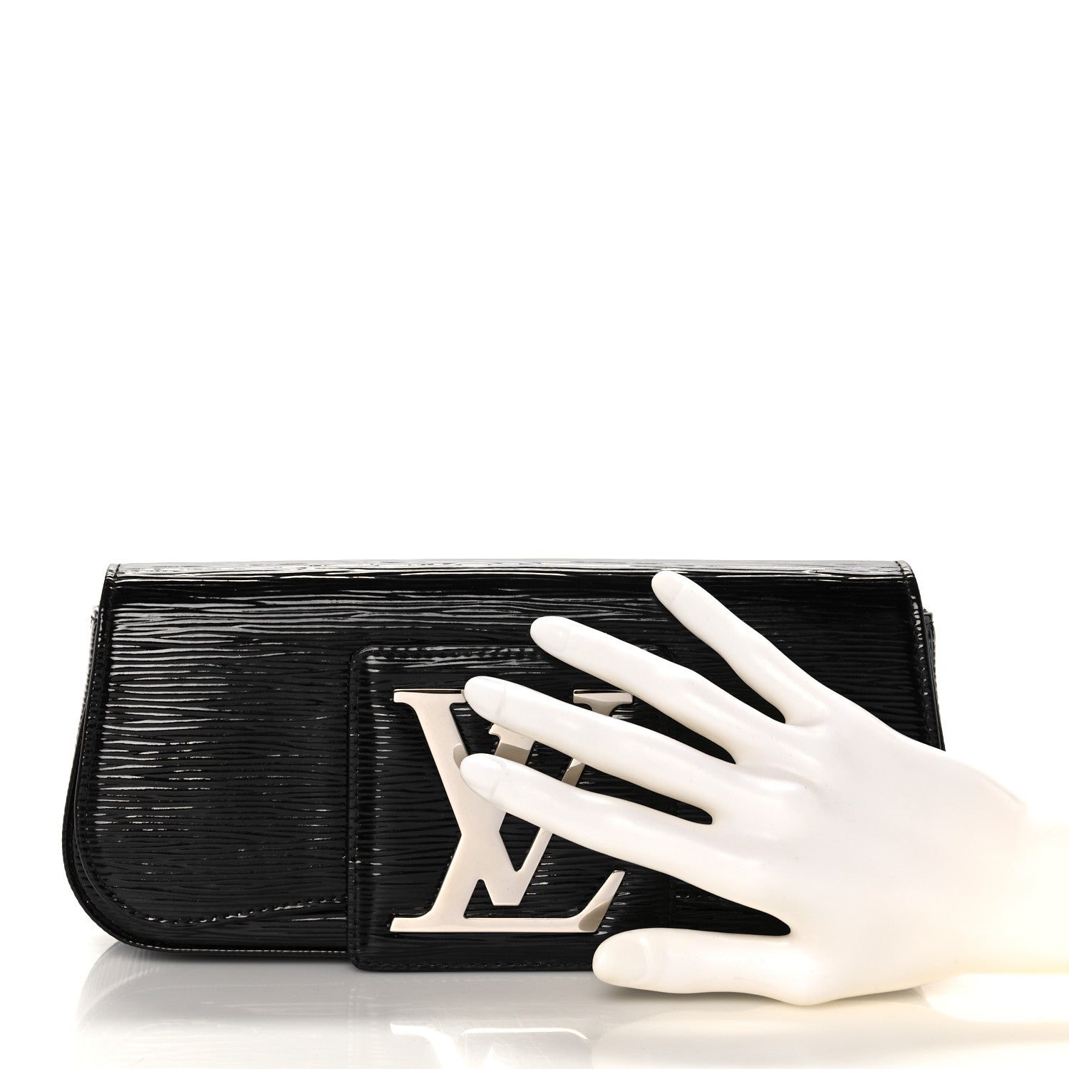 Louis Vuitton Epi Electric Sobe Clutch Black 2 of 11