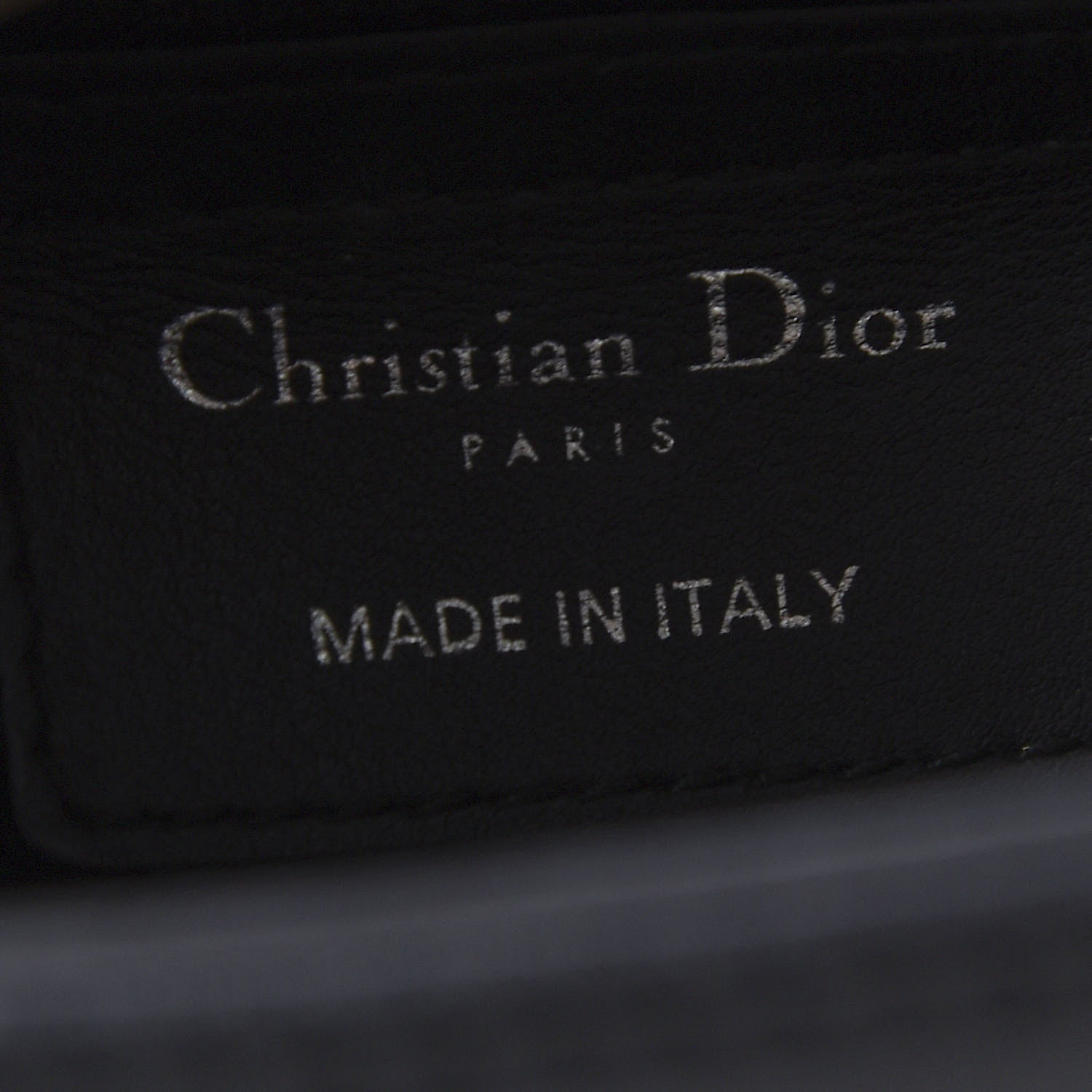 Christian Dior Calfskin Paradise Medium Lady Dior Black 8 of 8
