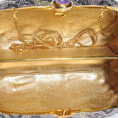 Judith Leiber Swarovski Crystal Leopard Minaudiere Clutch 5 of 6